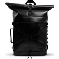 KILOMETER Pannier Rolltop (Incl 2 Carabiners) - Black - 22-30L