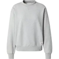 Calvin Klein Jeans A- Ls Badge Logo Terry Crew Nk - Grey - S