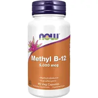 Now Metyyli B-12, 5000 mcg - 90 kapselia