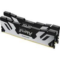 Kingston 48GB (2 x 24GB) FURY Renegade Silver, DDR5 7200MHz, CL38, 1.45V, musta/hopea