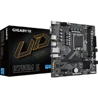 Gigabyte B760M E, Intel, LGA 1700, Intel Celeron, Intel Core i3 12th Gen, Intel Core i3 13th Gen, Intel Core i3 14th Gen, Intel..., LGA 1700, DDR5-S