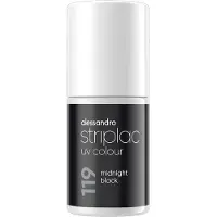 Alessandro Striplac UV Colour The Mystic Darks Geelilakka 6.5 ml Midnight Black