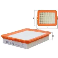 MAHLE ORIGINAL Ilmansuodatin LX 4895
