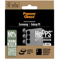 PanzerGlass Samsung Galaxy S25 Edge Hoops-kameralinssin suoja, musta