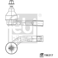 FEBI BILSTEIN Raidetangon pää 196317