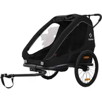 Hamax Traveller Pyöräkärry, Black/Black