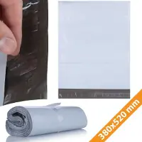 Hobby Hall KURIIRIPUSSIT ROSFIX 380X520 MM – VEDENKESTÄVÄ, VAHVA LDPE-MATERIAALI, 100 KPL SETTI