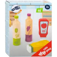 Small Foot - Wooden Play Food Sauces and Oil 4dlg