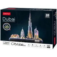 Cubic Puzzle 3D LED Dubai