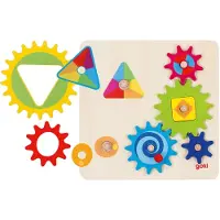 Goki Wooden Gears Puzzle 10 pcs.