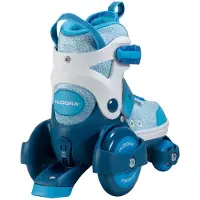 Hudora Roller Skates My First Quad Blue Size 30-33