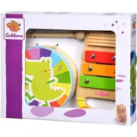 Eichhorn Music Set Drum And Xylo - Multi/patterned - ONE SIZE