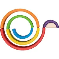 Goki Wooden Building Blocks Rainbow 5 pcs.