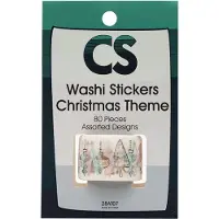 Colorations - Washi Stickers - Christmas Theme 80pcs.