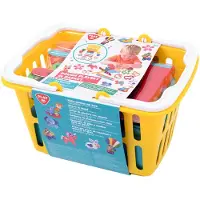 Play - Clay Set in Shopping Cart 4 Clay Pots