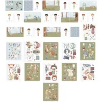 Little Dutch Dress up Sticker book Jim Forest Friends