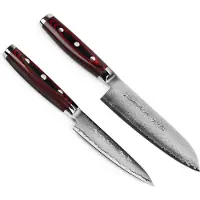 Yaxell Super Gou 37150, 2-piece knife set santoku 16.5 cm and universal knife 12 cm