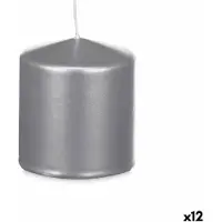 Acorde Candle Acorde 92543 Silver 9 x 10 x 9 cm (12 Units)