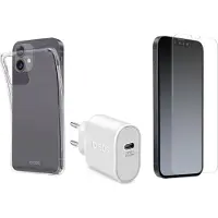 SBS Starter Kit for iPhone 13 (charger, case, glass)
