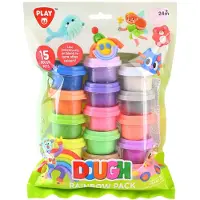 Play go Rainbow Clay Set - 15 Clay Pots