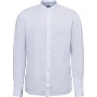 Fynch&Hatton 15046168 Linen Fine Stripe Pitkähihainen Kauluspaita