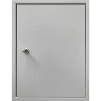Televes teleasennuskaappi, 600 x 600 x 200 mm, rei'itetyllä asennuspohjalla