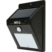 YATO Aurinkokäyttöinen lamppu YT-81856; LED; Seinäkiinnitin