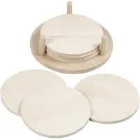 Creativ Company Puukiekot, halk. 9,5 cm, paksuus 5 mm, 6 kpl/ 1 pkt