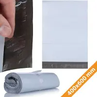 Hobby Hall Kuriirikuori Rosfix 400x600 mm – Vedenkestävä, Kestävä LDPE-materiaali, 100 kpl setti