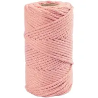 Adlibris Craft Kit - Macramé rope - Pink (977561)