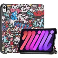 DG Ming Aktiivinen kotelo iPad Mini 8.3 (2024) - Graffiti