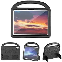 SKALO iPad 11" (2025) Lapsikuori kahvalla ja jalustalla - Musta