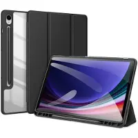 DUX Samsung Tab S10 FE TOBY Series Trifold Suojakotelo - Musta