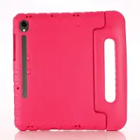 SKALO Samsung Tab S10 FE Kuori kahvalla/telineellä - Pinkki