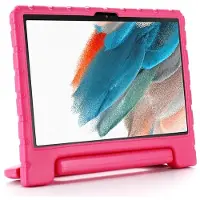 SKALO Samsung Tab A8 10.5 (2021/2022) Kuori kahvalla/telineellä - Pinkki