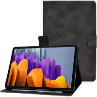 SKALO Samsung Tab S7/S8 PU-nahkainen Lompakkokotelo - Harmaa