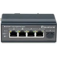 Level One IGP-0501, Gigabit Ethernet (10/100/1000), Täysin kaksipuolinen, Power over Ethernet -tuki, Seinäkiinnitteinen