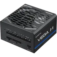 Chieftec 750W VEGA M, ATX 3.1 virtalähde, PCIe 5.1, 80 Plus Gold, musta