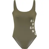 Elbsand Uimapuku oliivi / valkoinen