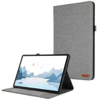 SKALO Lenovo Tab P12 Kangaskotelo - Harmaa