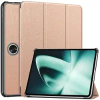 SKALO OnePlus Pad Trifold Suojakotelo - Ruusukulta