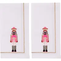 Vondels - Santa's Favorites Servetti 45 cm 2 kpl Valkoinen
