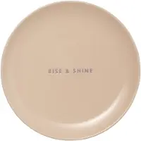 Vondels - Autumn Elegance Lautanen Rise & shine 22 cm Ecru