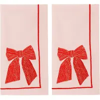 Vondels - Santa's Favorites Servetti rosetti 45 cm 2 kpl Vaaleanpunainen