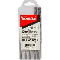 Makita Poranteräsarja ; 4/5/6/8/10 mm; 5 kpl.