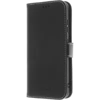Insmat Exclusive Flip Case -lompakkokotelo, Galaxy S23 FE, musta