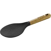 Staub Serveringsske Til Ris - Black - ONE SIZE