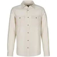 Fjällräven Men's Övik Travel Long Sleeved Shirt Chalk White Pitkähihaiset kauluspaidat XL