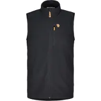 Fjällräven Men's Övik Lite Fleece Vest Black Vuorittomat liivit XXL