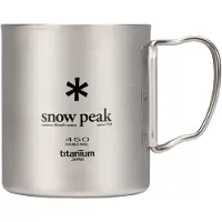 Snow Peak TITANIUM DOUBLE WALL 450 MUG